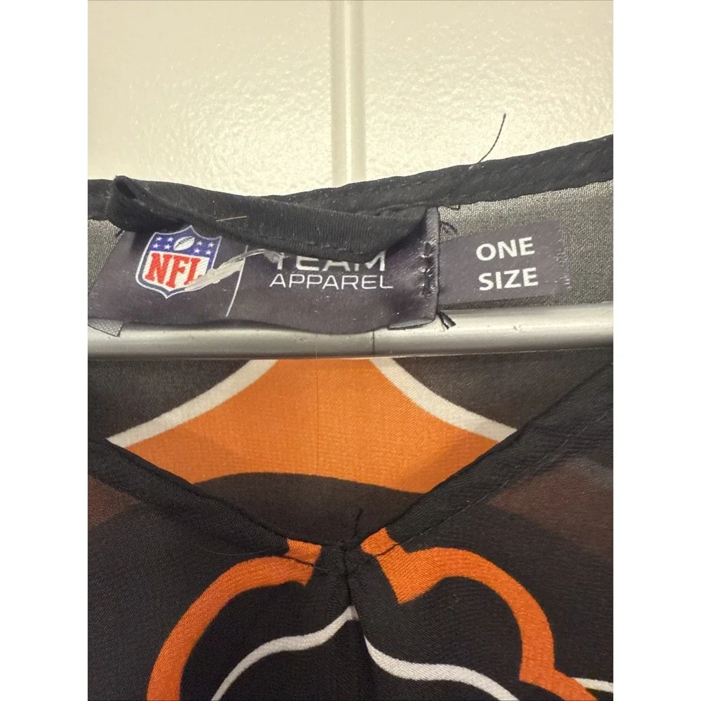 Cincinnati Bengals Littlearth NFL Sheer Caftan with Flower Design One Size